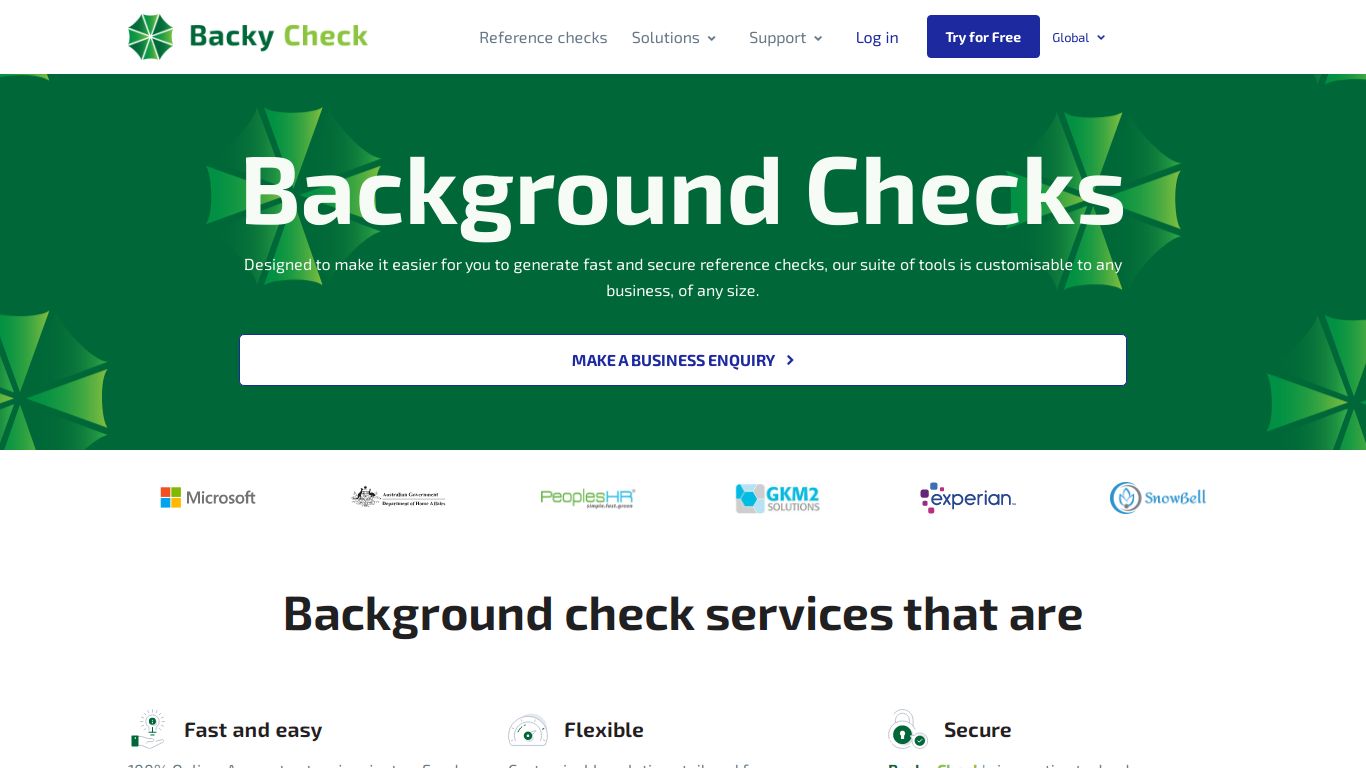 Background Check Online - Trusted Worldwide - Backy Check